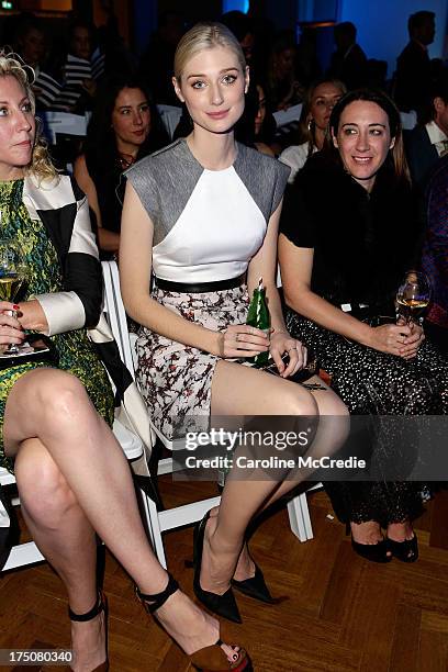 Elizabeth Debicki arrives at the David Jones Spring/Summer 2013 Collection Launch at David Jones Elizabeth Street on July 31, 2013 in Sydney,...