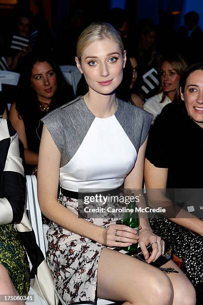 Elizabeth Debicki arrives at the David Jones Spring/Summer 2013 Collection Launch at David Jones Elizabeth Street on July 31, 2013 in Sydney,...