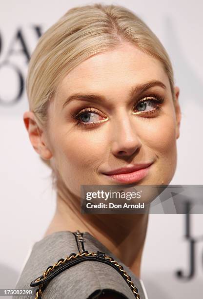 Elizabeth Debicki arrives at the David Jones Spring/Summer 2013 Collection Launch at David Jones Elizabeth Street on July 31, 2013 in Sydney,...