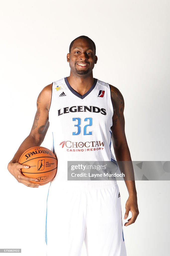 Darius Rice Nba Darius Rice of the Texas Legends poses for photos on media day on ...