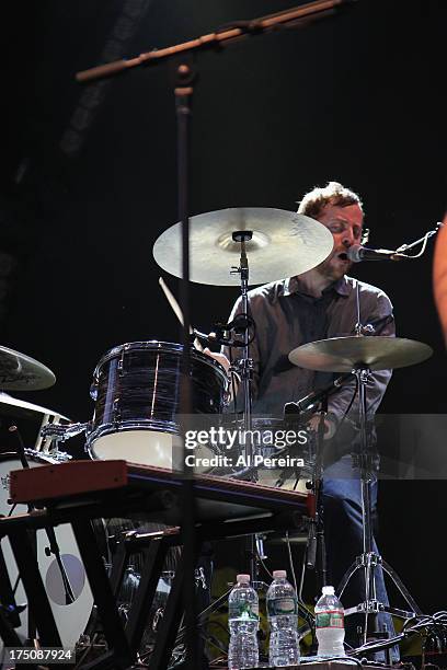Darren Jesse of The Ben Folds Five performs when the Barenaked Ladies headline a benefit concert for Celebrate Brooklyn! at the Prospect Park...