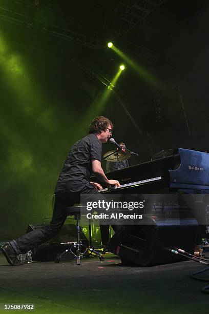 Ben Folds of The Ben Folds Five performs when the Barenaked Ladies headline a benefit concert for Celebrate Brooklyn! at the Prospect Park Bandshell...