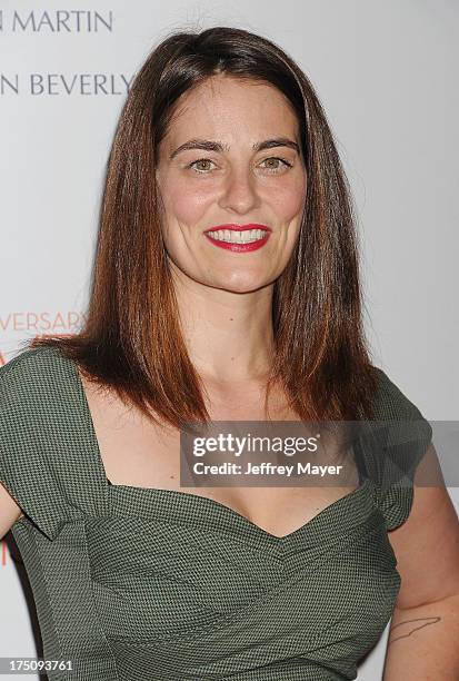 Actress Clementine Ford arrives at the 20th Annual Race To Erase MS Gala 'Love To Erase MS' at the Hyatt Regency Century Plaza on May 3, 2013 in...