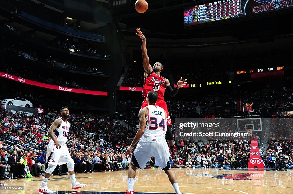 Miami Heat v Atlanta Hawks