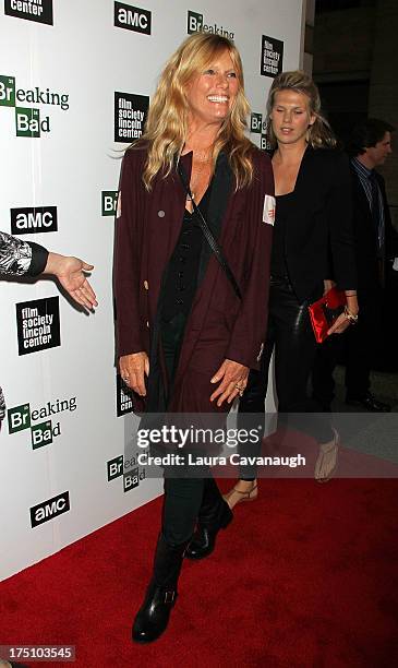 Patti Hansen attends The Film Society Of Lincoln Center And AMC Celebration Of "Breaking Bad" Final Episodes at The Film Society of Lincoln Center,...