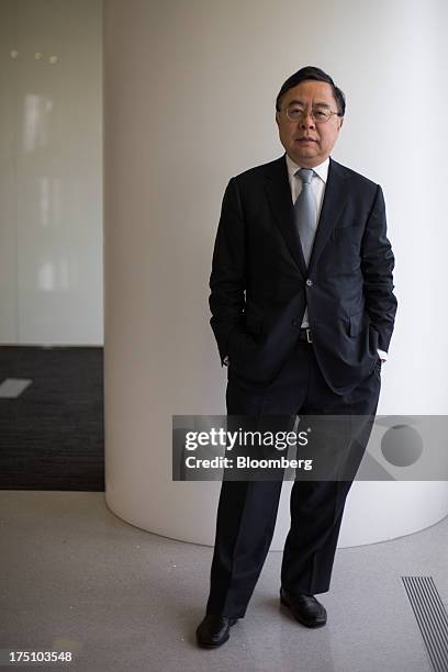 Ronnie Chan, chairman of Hang Lung Properties Ltd., poses for a photograph in Hong Kong, China, on Thursday, Aug. 1, 2013. Hang Lung Properties, the...