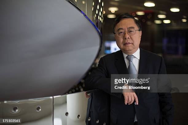 Ronnie Chan, chairman of Hang Lung Properties Ltd., poses for a photograph in Hong Kong, China, on Thursday, Aug. 1, 2013. Hang Lung Properties, the...