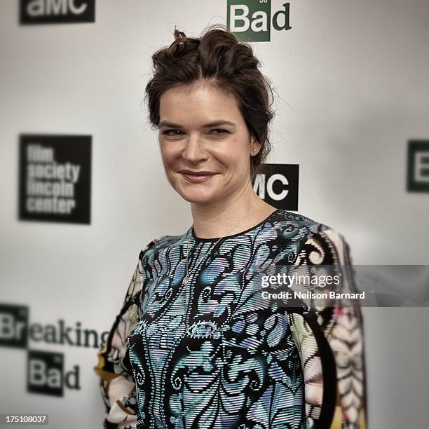 Actress Betsy Brandt attends The Film Society Of Lincoln Center And AMC Celebration Of "Breaking Bad" Final Episodes at The Film Society of Lincoln...