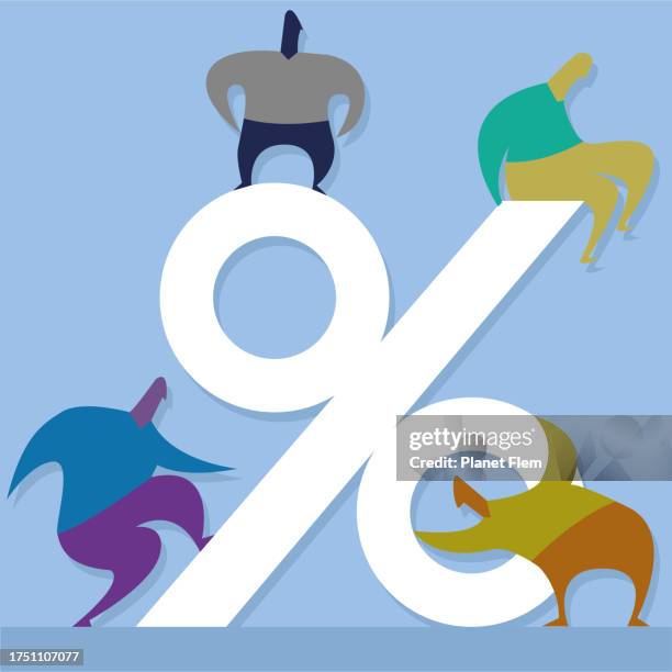 percentage - percentage sign stock illustrations