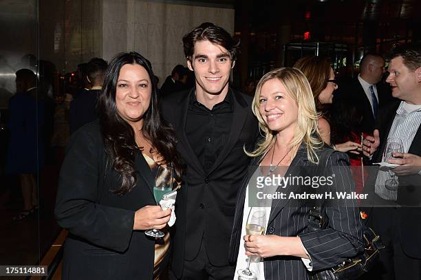 Actor RJ Mitte and guests attend the "Breaking Bad" NY Premiere 2013 after party at Lincoln Ristorante on July 31, 2013 in New York City.