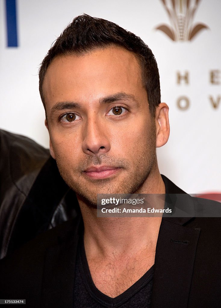 Howie Singer Singer Howie Dorough of the band Backstreet Boys poses backstage ...