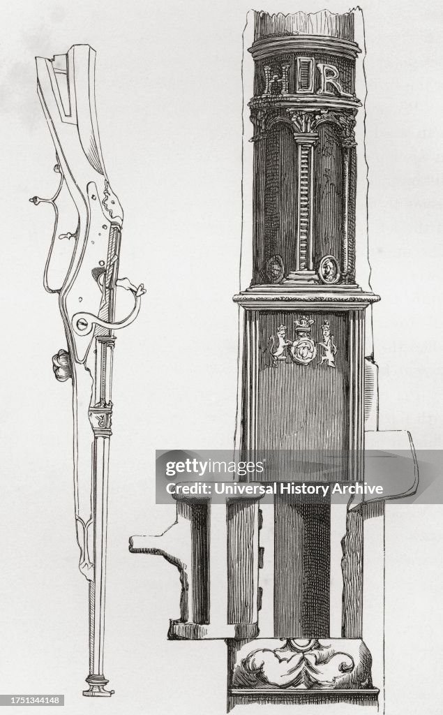 A breech loading Harquebus