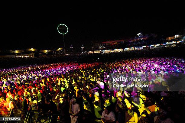 Phish during Phish in Concert - June 18, 2004 at Keyspan Park in New York City, New York, United States.