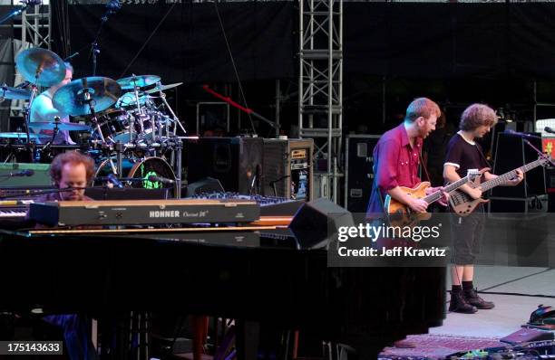 Phish during Phish in Concert - June 18, 2004 at Keyspan Park in New York City, New York, United States.