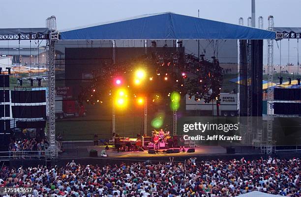 Phish during Phish in Concert - June 18, 2004 at Keyspan Park in New York City, New York, United States.