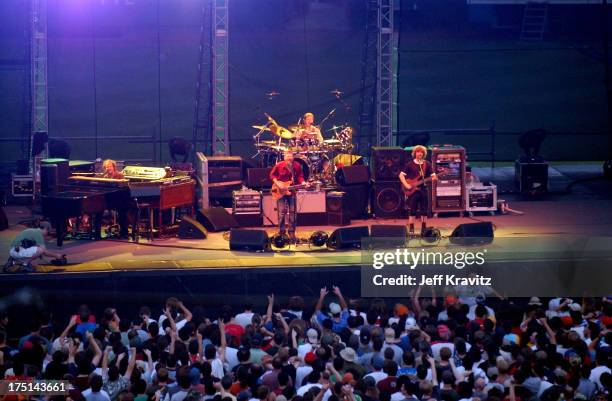 Phish during Phish in Concert - June 18, 2004 at Keyspan Park in New York City, New York, United States.