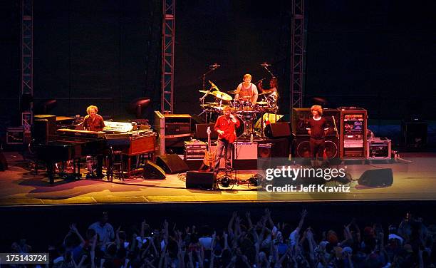 Phish during Phish in Concert - June 18, 2004 at Keyspan Park in New York City, New York, United States.