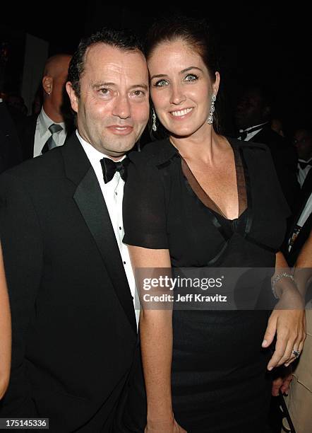 Colin Callender of HBO and guest during 58th Annual Primetime Emmy Awards - Governors Ball at The Shrine Auditorium in Los Angeles, California,...