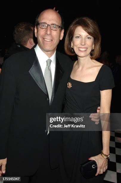 Matthew Blank and wife Susan McGuirk during 58th Annual Primetime Emmy Awards - Governors Ball at The Shrine Auditorium in Los Angeles, California,...