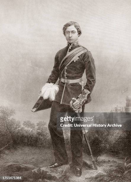 Albert Edward, Prince Of Wales, 1841.