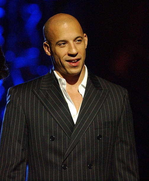 Vin Diesel during MTV Europe Music Awards 2003 - Show at Ocean Terminal Arena in Edinburgh, Scotland.