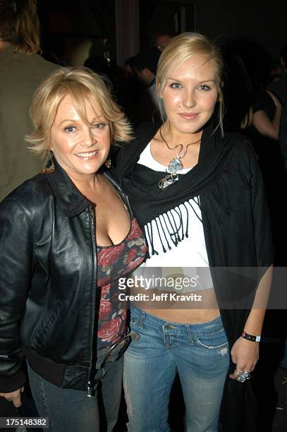 Charlene Tilton and daughter during Motorola Hosts 5th Anniversary Party Benefiting Toys for Tots - Inside at 3526 Hayden in Culver City, California,...