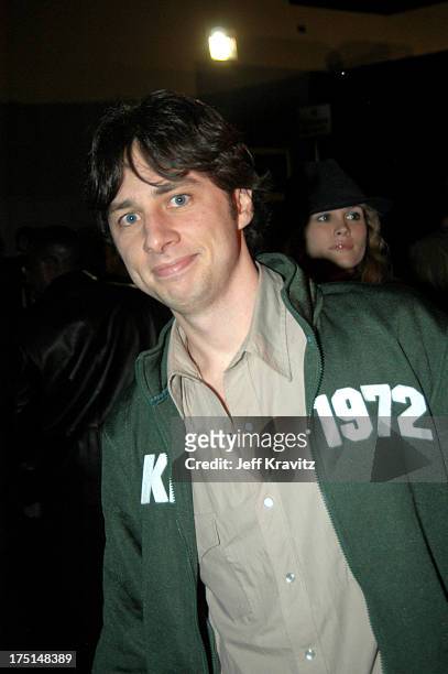 Zach Braff during Motorola Hosts 5th Anniversary Party Benefiting Toys for Tots - Inside at 3526 Hayden in Culver City, California, United States.