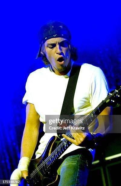 Paul Phillips of Puddle of Mudd during The 2003 KROQ Almost Acoustic Christmas - Night One at Universal Amphitheater in Universal City, California,...