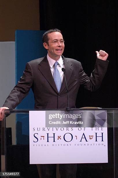 Richard Lovett during Shoah Foundation Exclusive Performance at Amblin Entertainment on Universal Studios in Universal City, California, United...