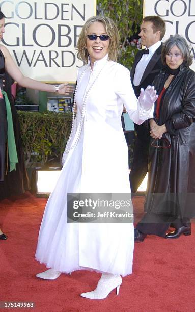 Diane Keaton during The 61st Annual Golden Globe Awards - Arrivals at The Beverly Hilton Hotel in Beverly Hills, California, United States.