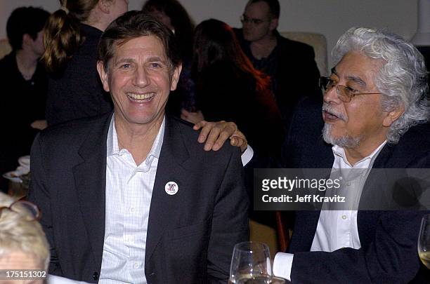 Peter Coyote and Robert Graham during HBO Films Presents "Iron Jawed Angels" Premiere Party at The Highlands Annex in Hollywood, California, United...