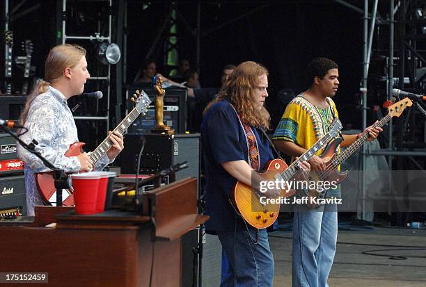 The Allman Brothers Band during Bonnaroo 2005 - Day 1 - The Allman Brothers Band at What Stage in Manchester, Tennessee, United States.