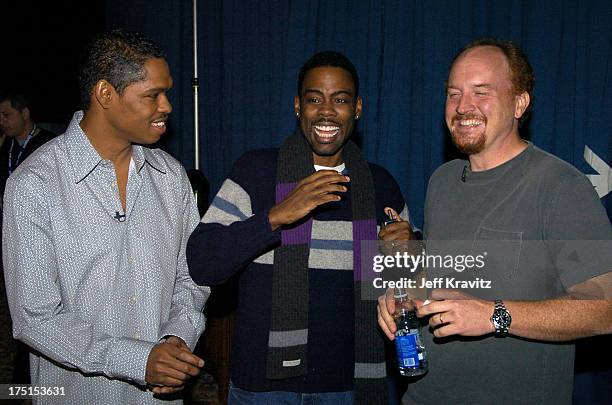 Lance Crouther, Chris Rock and Louis C.K. *Exclusive*