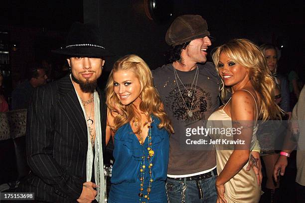Dave Navarro, Carmen Electra, Tommy Lee and Pamela Anderson