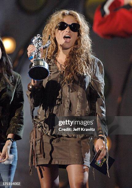 Shakira during 2005 MTV VMA - Rehearsals - Day 2 at American Airlines Arena in Miami, Florida, United States.