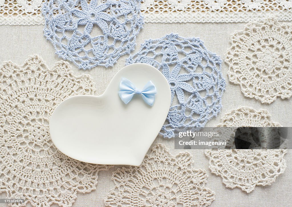 Lace and a heart