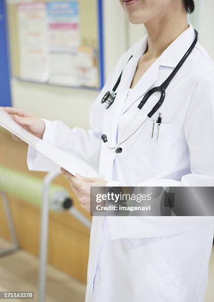 woman doctor - hand karte stock pictures, royalty-free photos & images