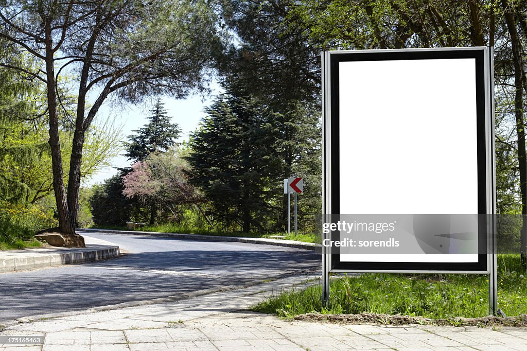 Blank Billboard XXXL