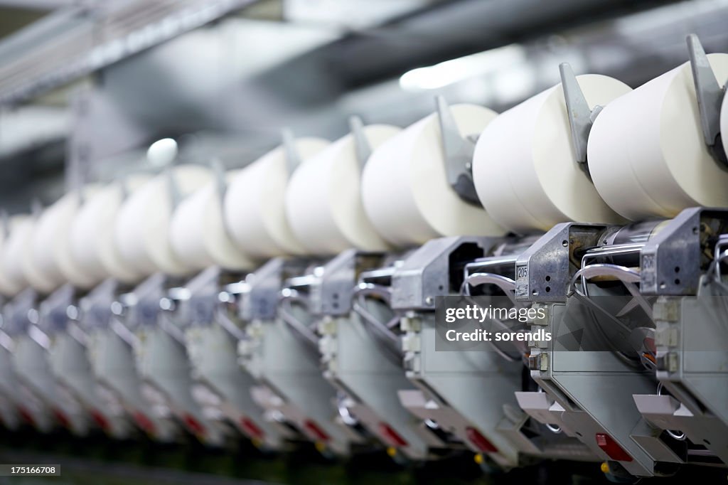 Yarning Machine Yarn Spinning Machine High-Res Stock Photo - Getty Images