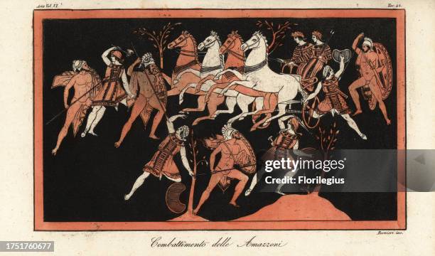 Amazon Warrior Fun Ride 180 The Battle Of The Amazons Stock Photos, High-Res Pictures, and ...