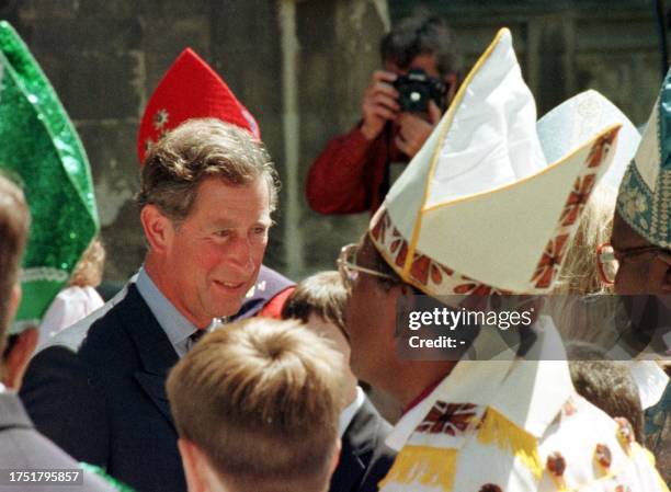 Britain's Prince of Wales,Prince Charles, attends the Opening Service in Canterbury Cathedral, 19 July, of the Lambeth Conference. More than 800...