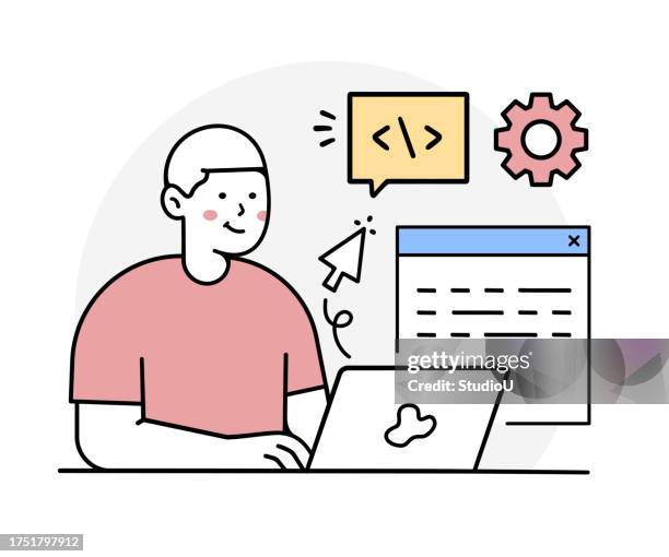 188 Web Designer Cartoon Stock Photos, High-Res Pictures, and Images ...