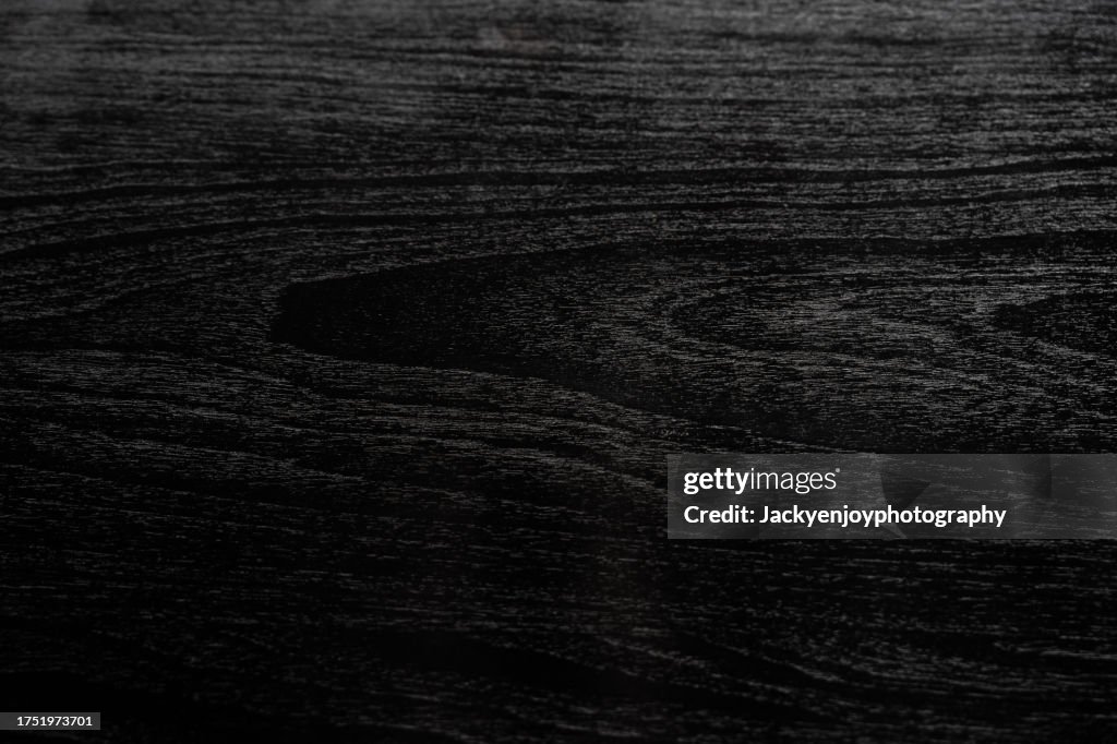 Wooden boards with a dark stain