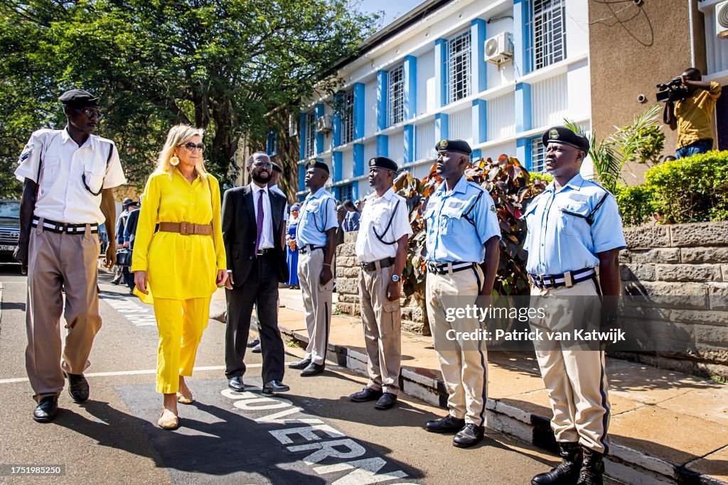 Queen Maxima Of The Netherlands Visits Kenya - Day One