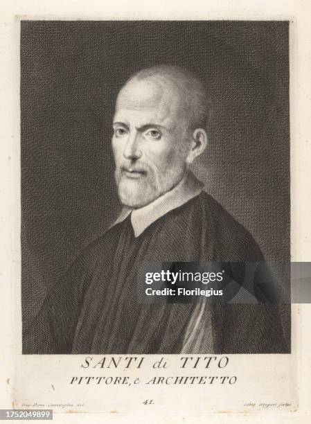 Santi di Tito, influential Italian painter of the proto-Baroque style of Counter-Maniera or Counter-Mannerism, 1536-1603. Pittore e Architetto....