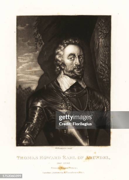 Thomas Howard, 14th Earl of Arundel, 1585-1646, English courtier during the reigns of King James I and King Charles I. Famous as a Grand Tourist and...