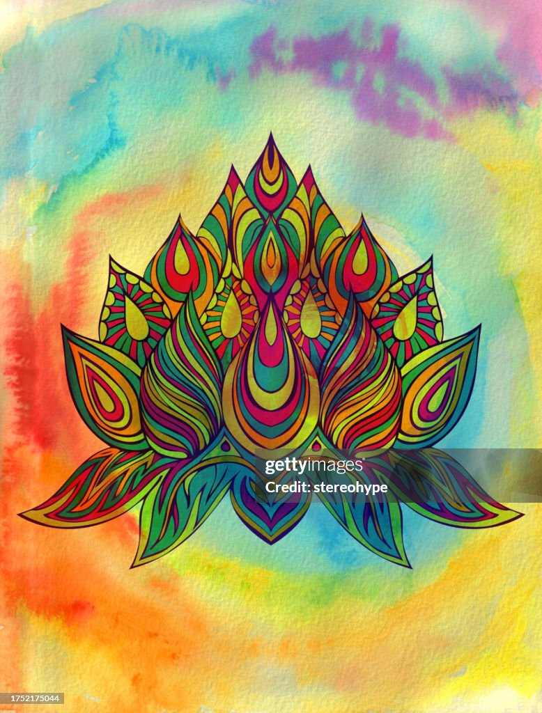 Rainbow lotus