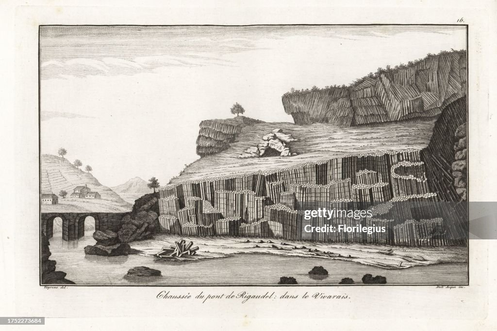 Causeway at Rigaudel bridge