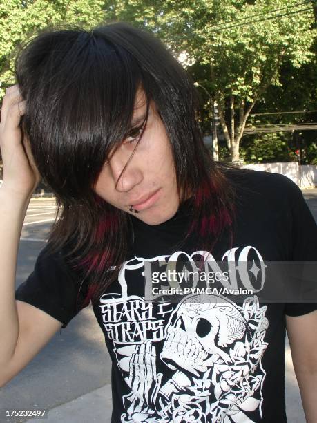 21 Male Emo Hair Photos and Premium High Res Pictures - Getty Images