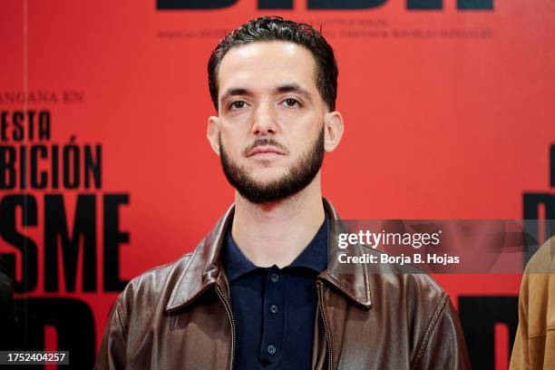 Anton Alvarez, a.k.a. C. Tangana attends the "Esta Ambicion Desmedida" photocall at Hotel URSO on October 23, 2023 in Madrid, Spain.